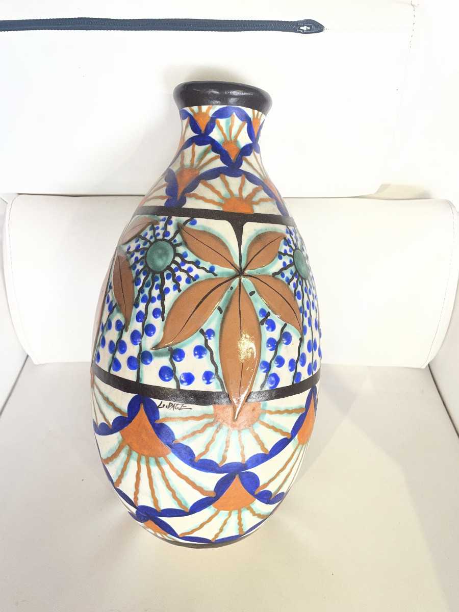 Large Vase By Louis Dage-photo-1