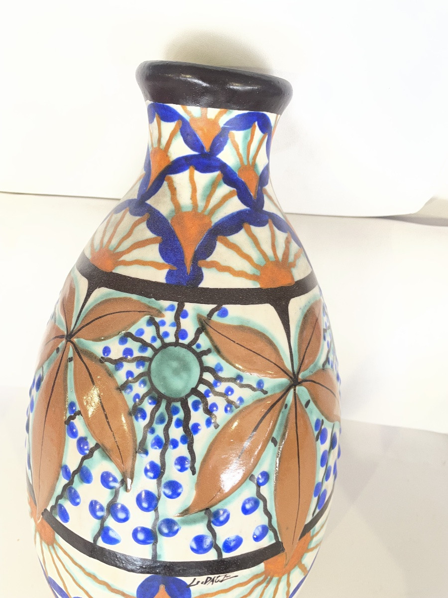 Large Vase By Louis Dage-photo-3
