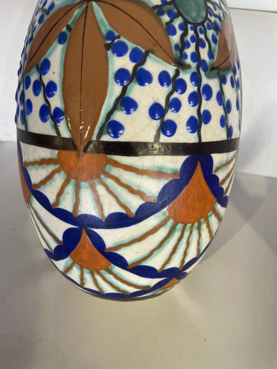 Large Vase By Louis Dage-photo-5