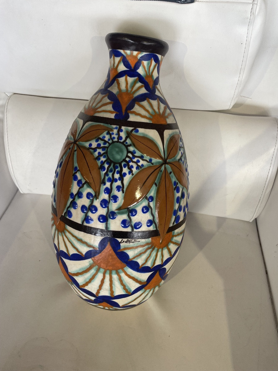 Large Vase By Louis Dage-photo-7