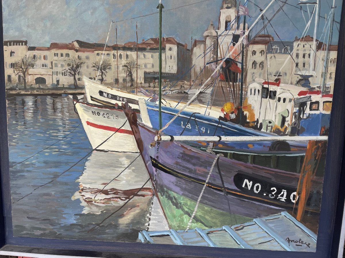 Port Of St Jean De Luz And Its Boats-photo-4