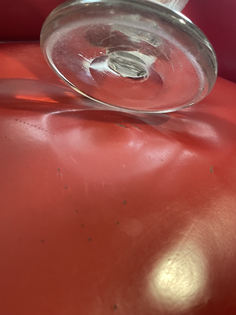 Large Cut Crystal Flower Vase-photo-6