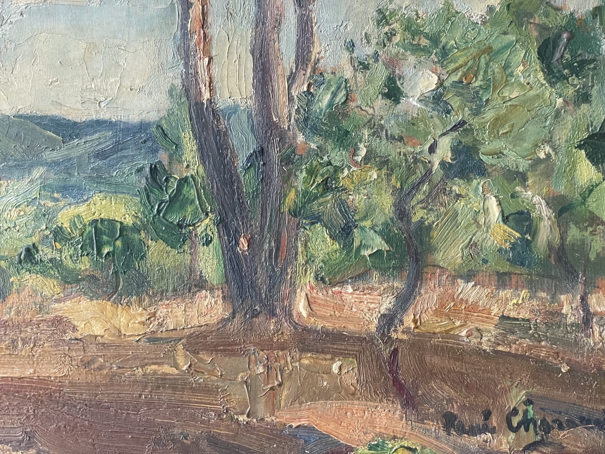 Paysage de campagne de Paul Charavel -photo-2