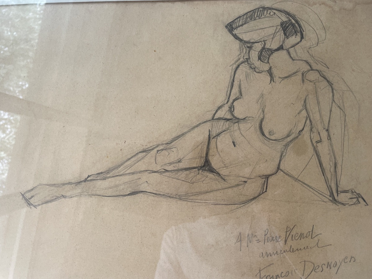Dessin nue de François Desnoyer-photo-4