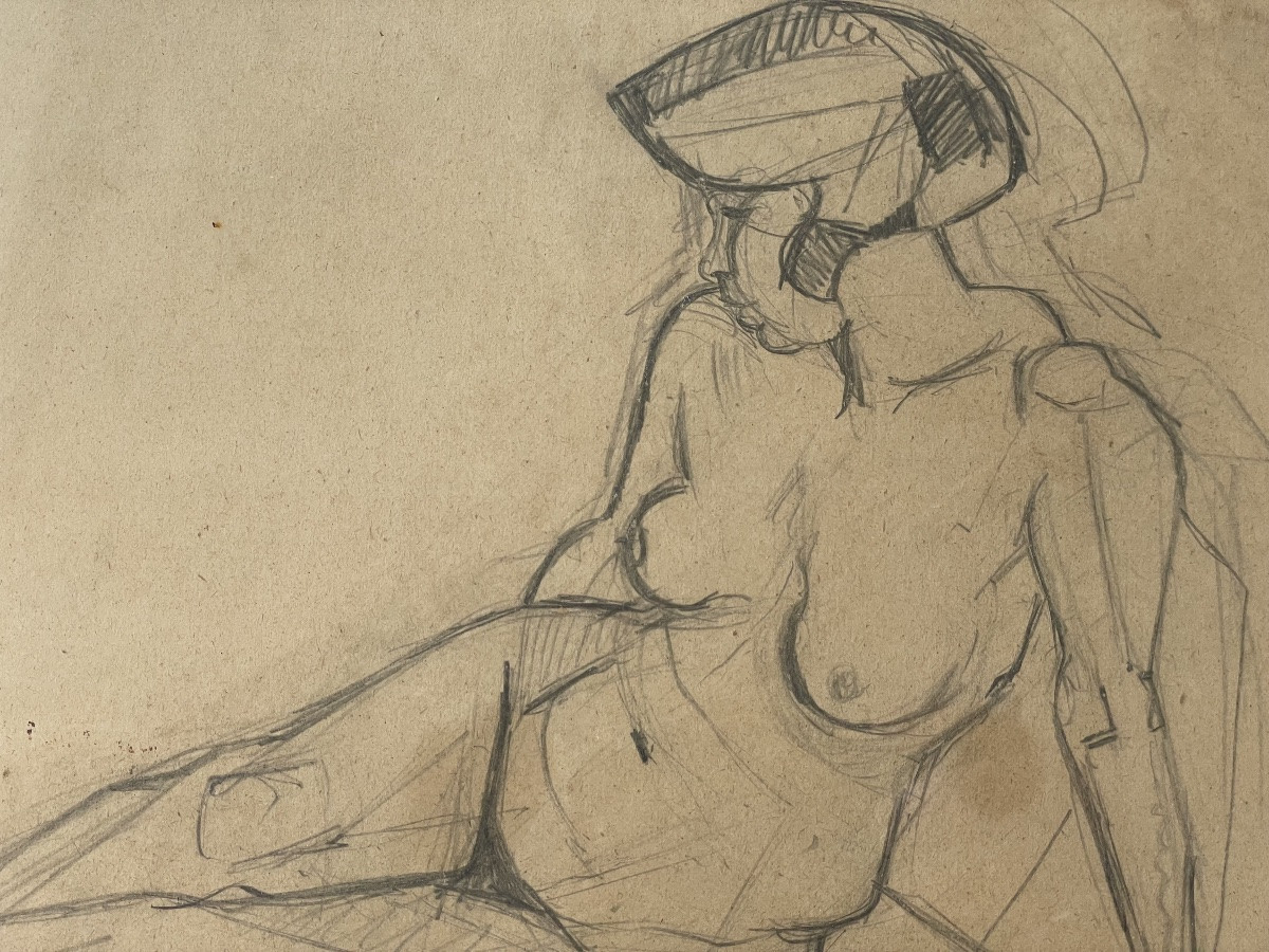 Dessin nue de François Desnoyer-photo-5
