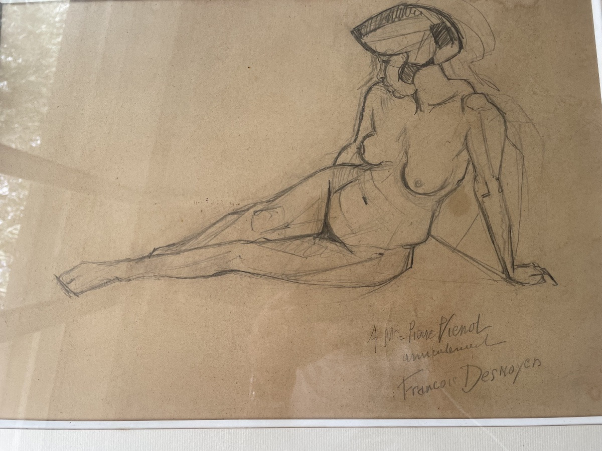 Dessin nue de François Desnoyer-photo-6