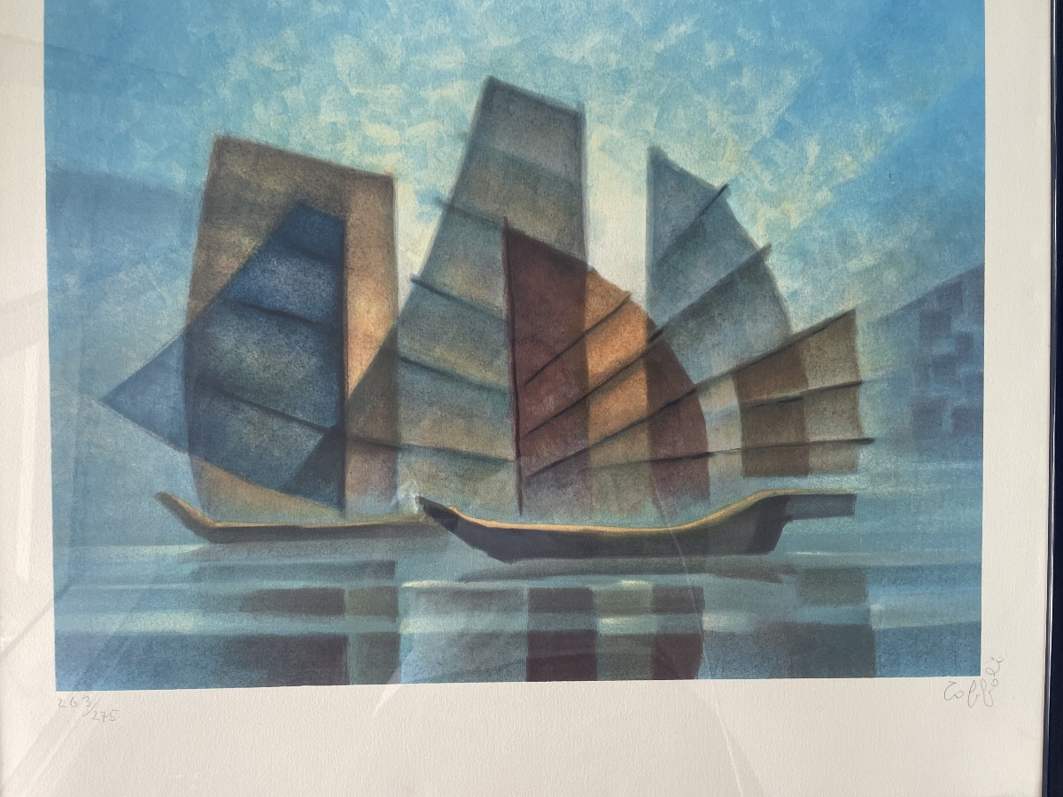 Lithographie de Louis Toffoli 