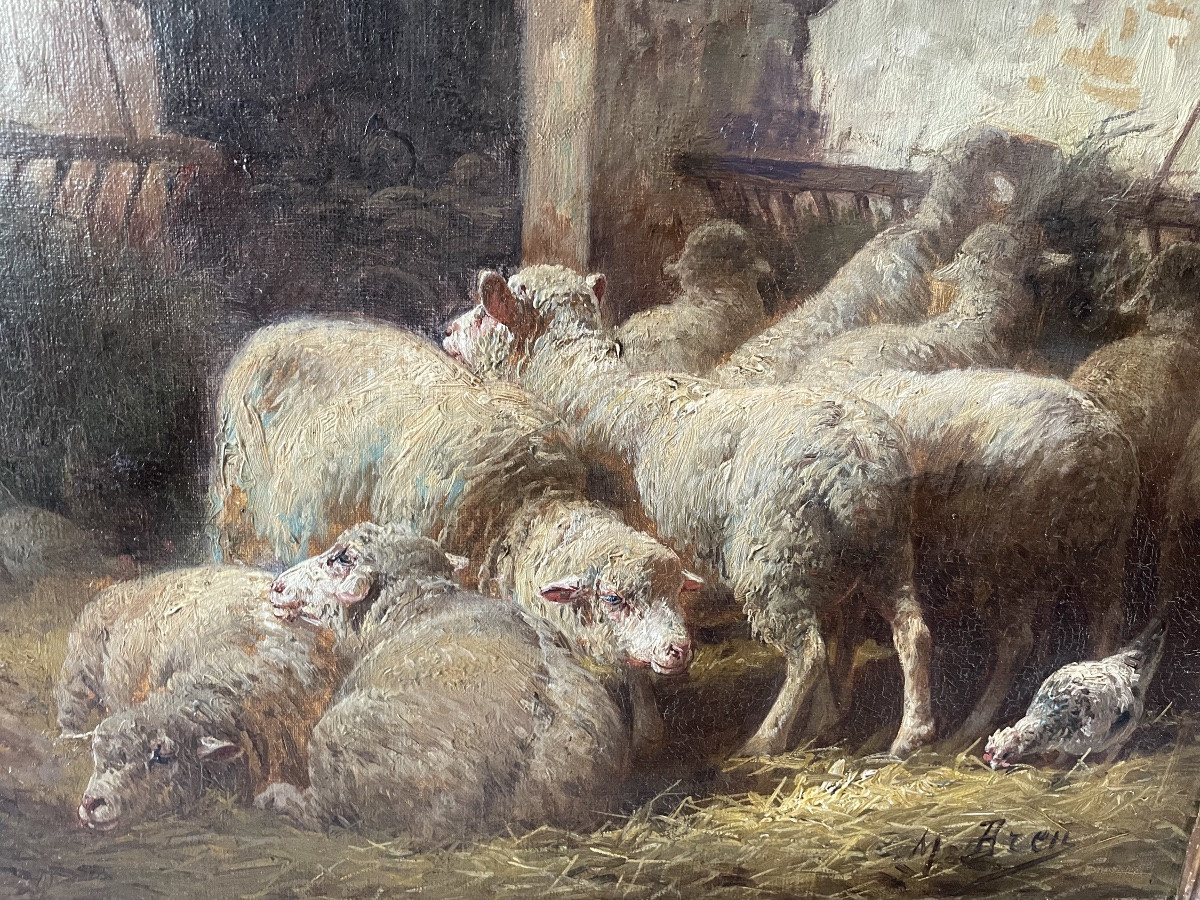 La bergerie et ses moutons de Max Breu  -photo-3