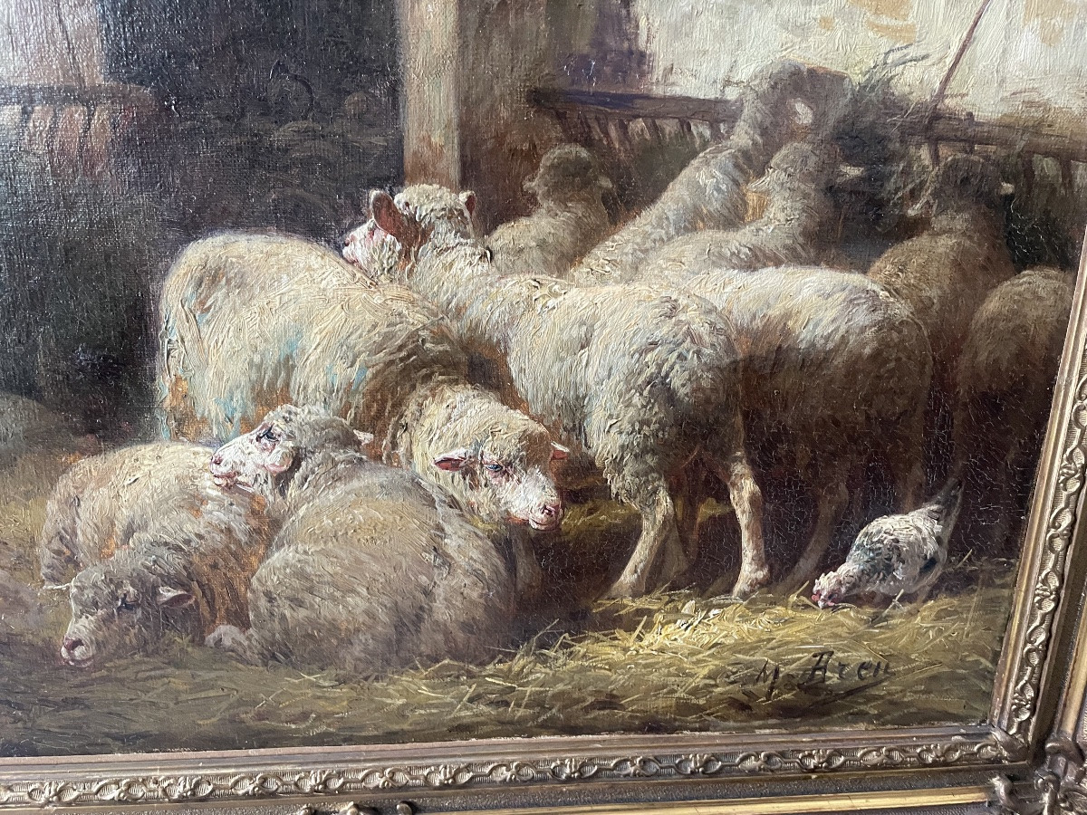 La bergerie et ses moutons de Max Breu  -photo-4