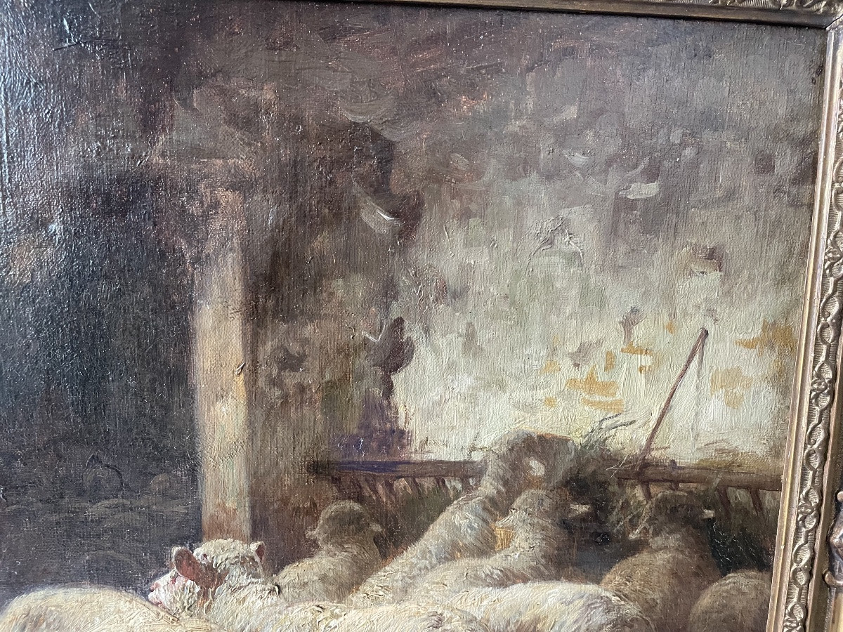La bergerie et ses moutons de Max Breu  -photo-2