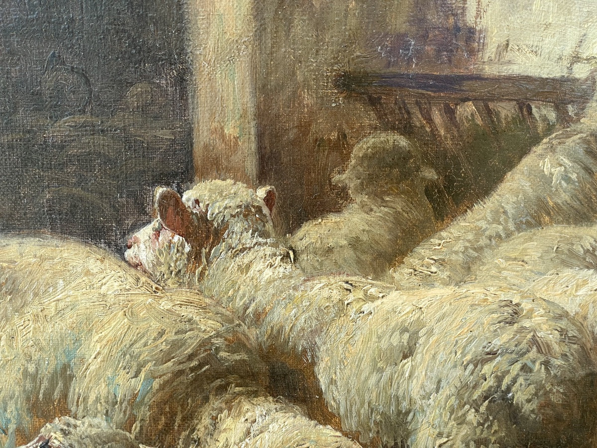 La bergerie et ses moutons de Max Breu  -photo-6