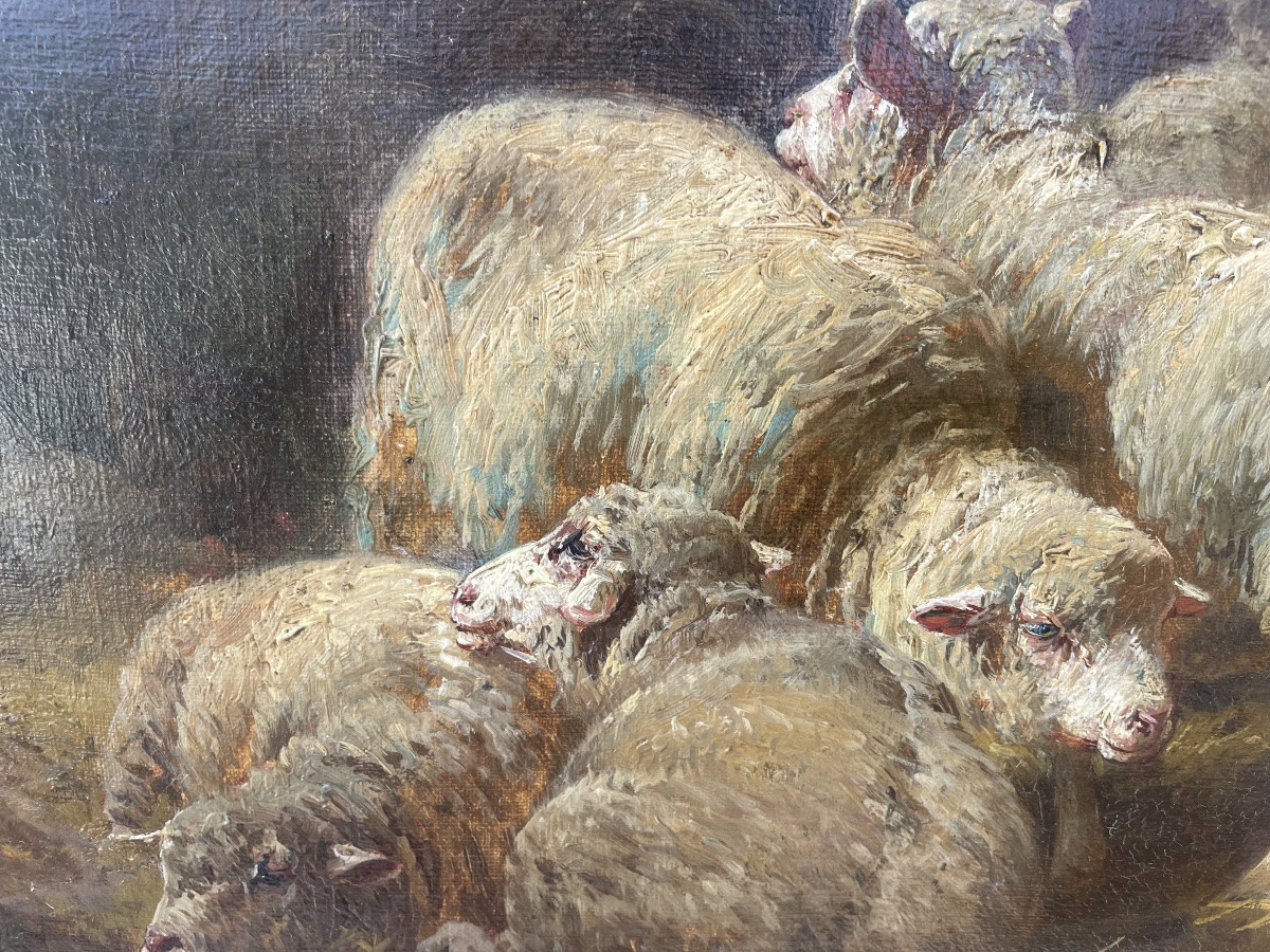 La bergerie et ses moutons de Max Breu  -photo-8