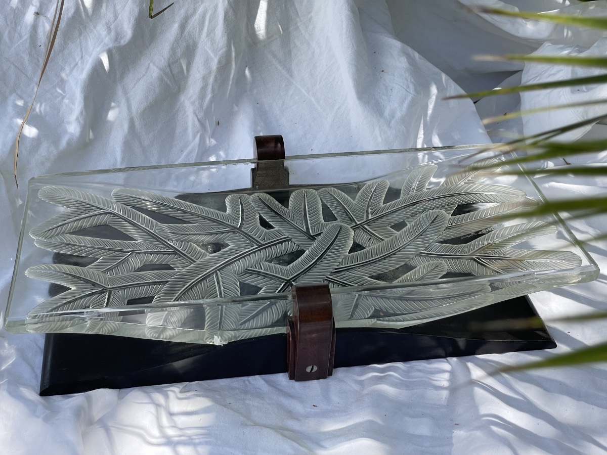 Glass And Wood Serving Tray By Verlys-photo-4