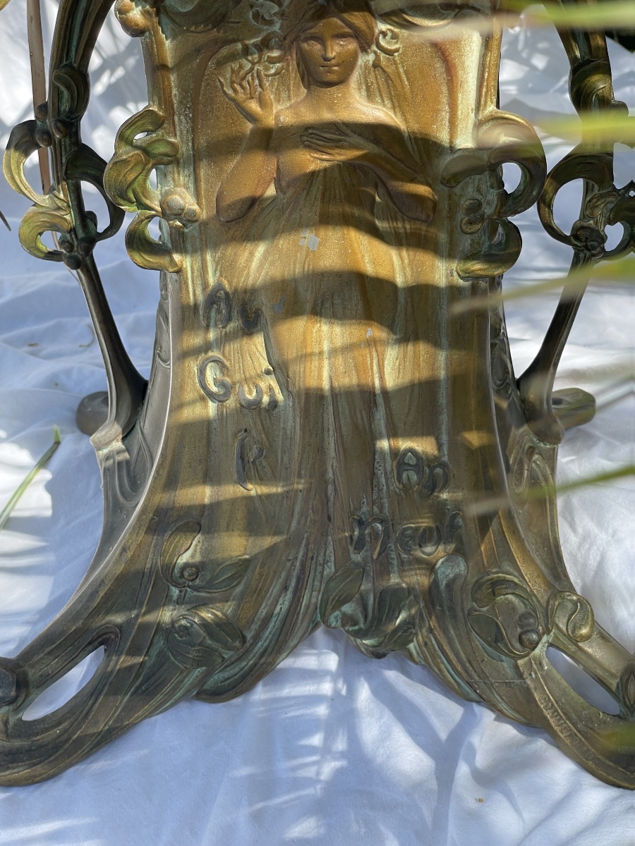 Pendule art nouveau -photo-3