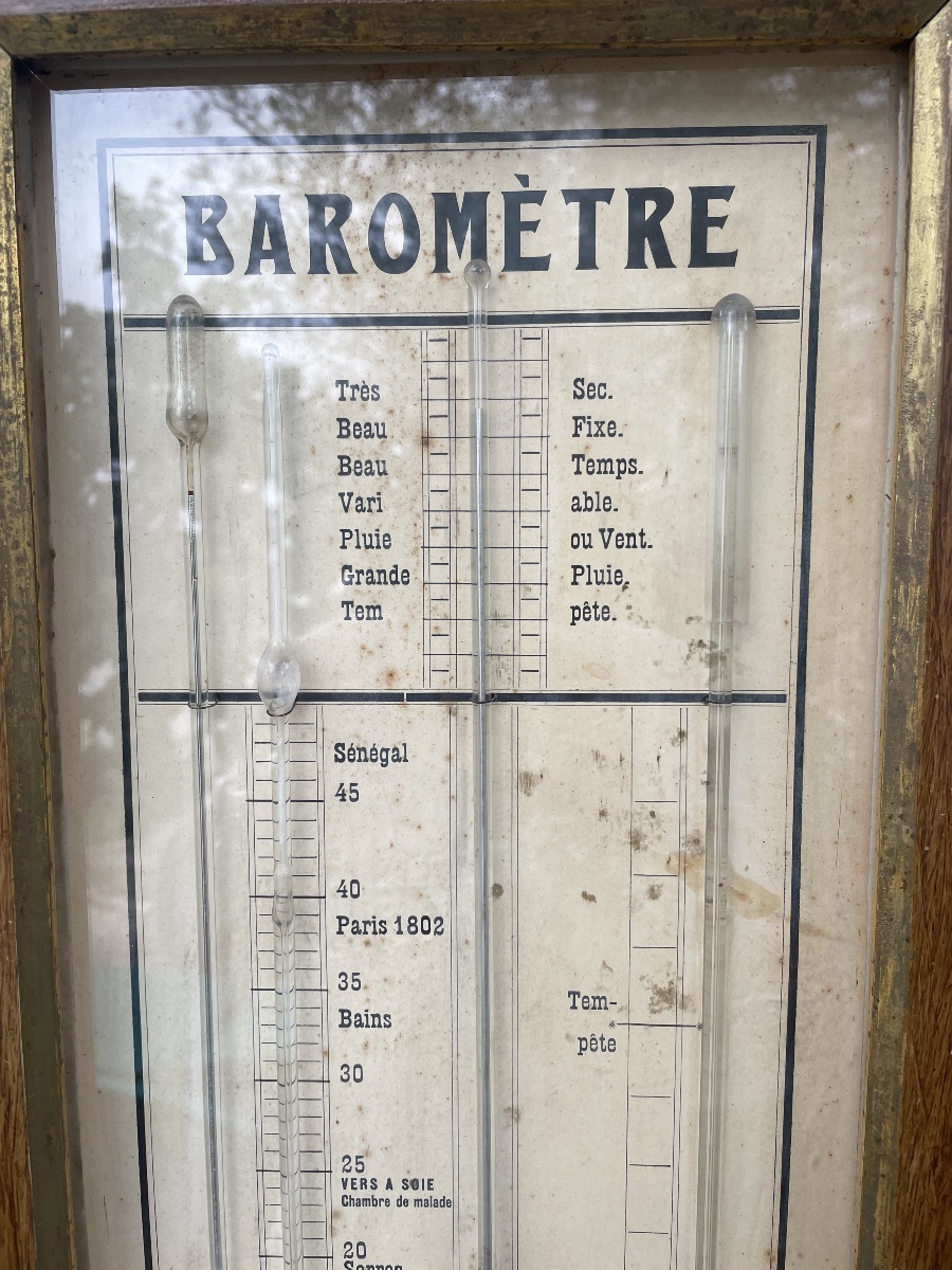 Baromètre XIXeme De Lebleu Trenel-photo-3