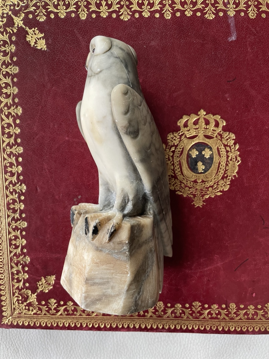 Falcon Marble 19th Century-photo-4