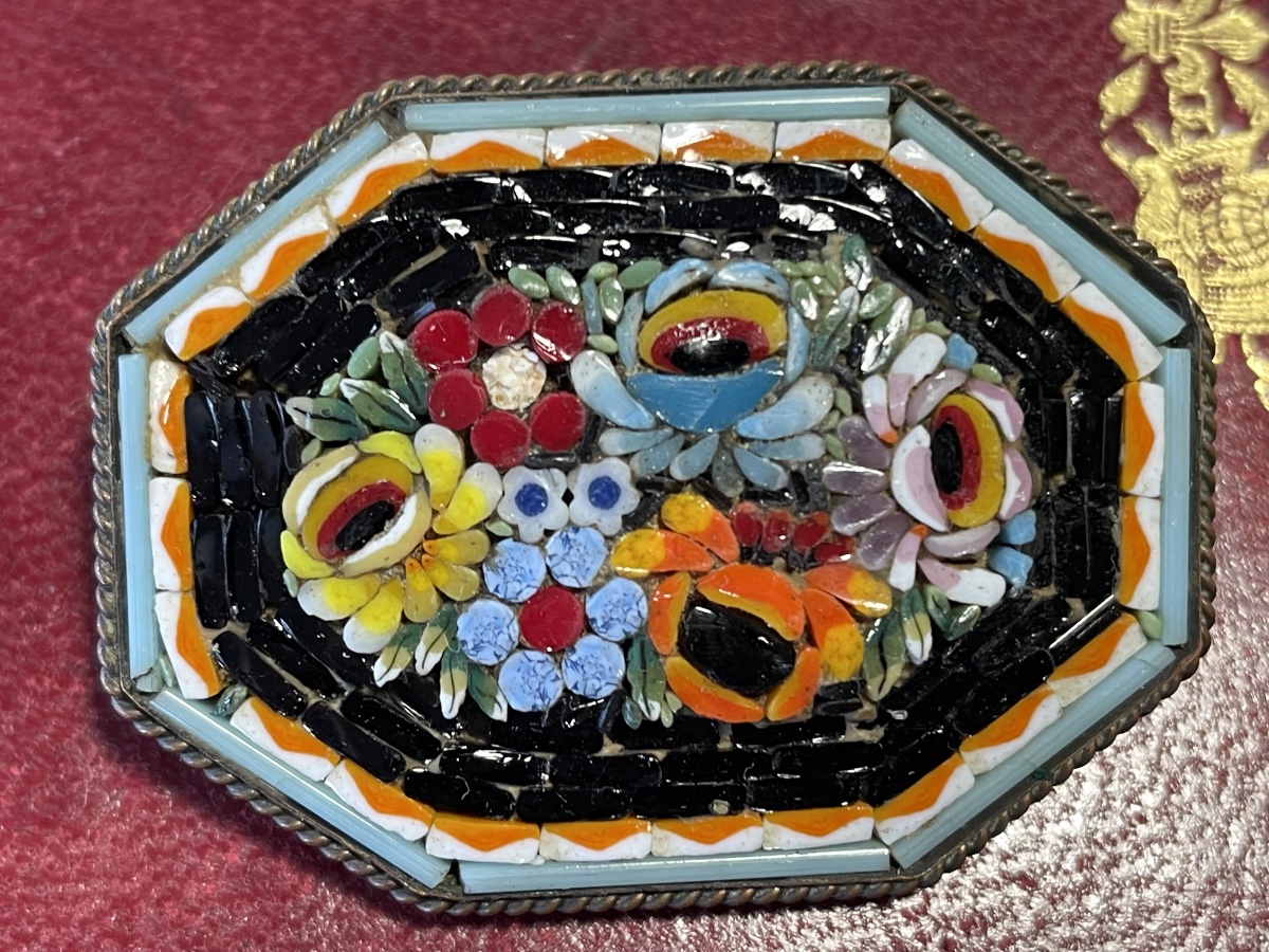 Mosaic Brooch-photo-2