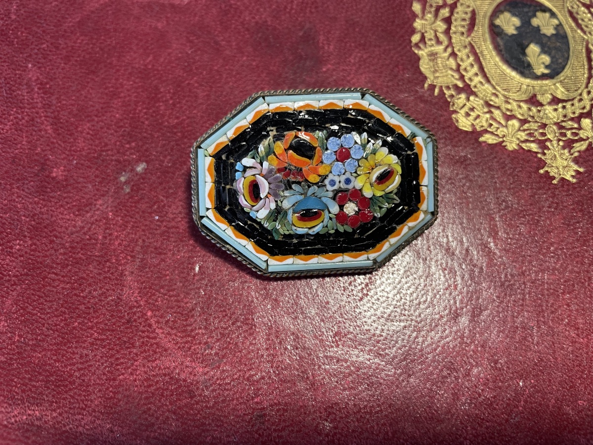 Mosaic Brooch-photo-3