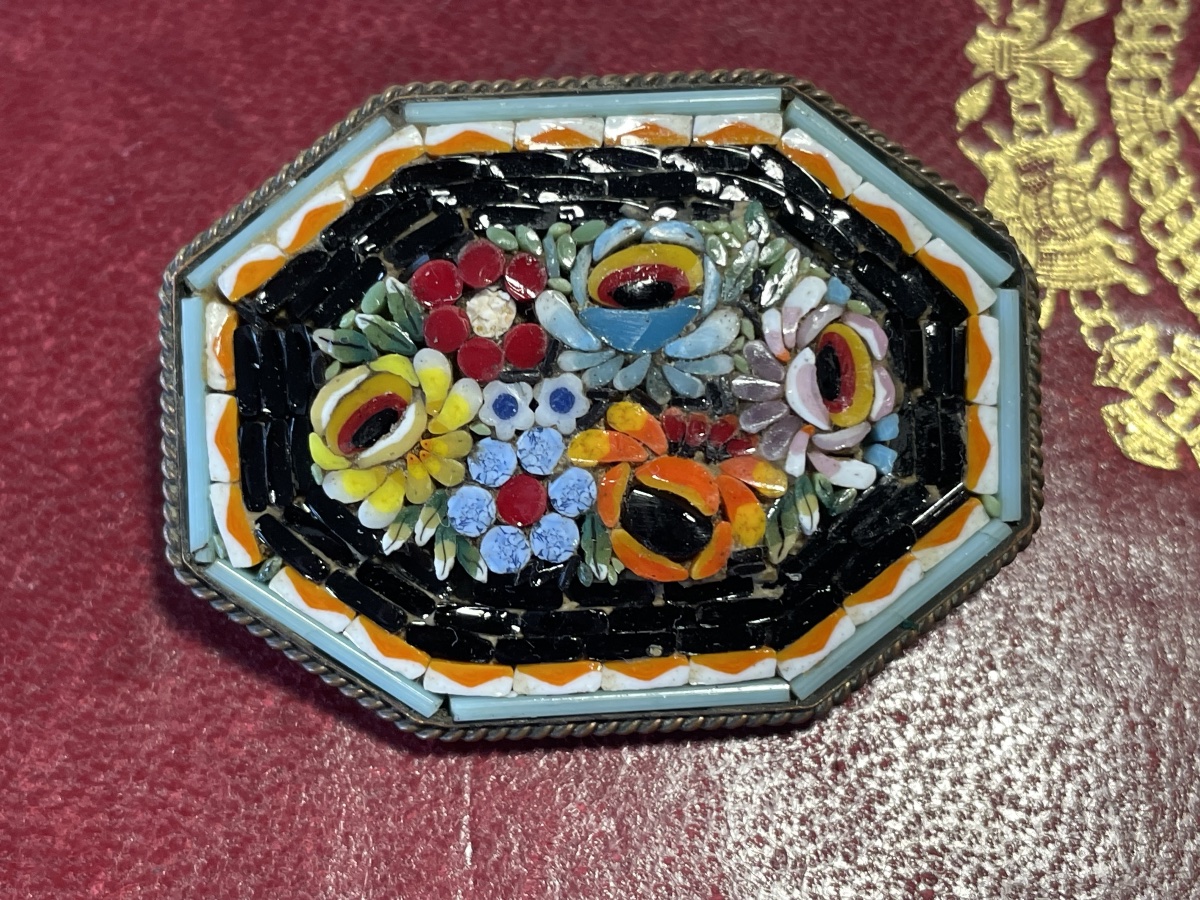 Mosaic Brooch-photo-6