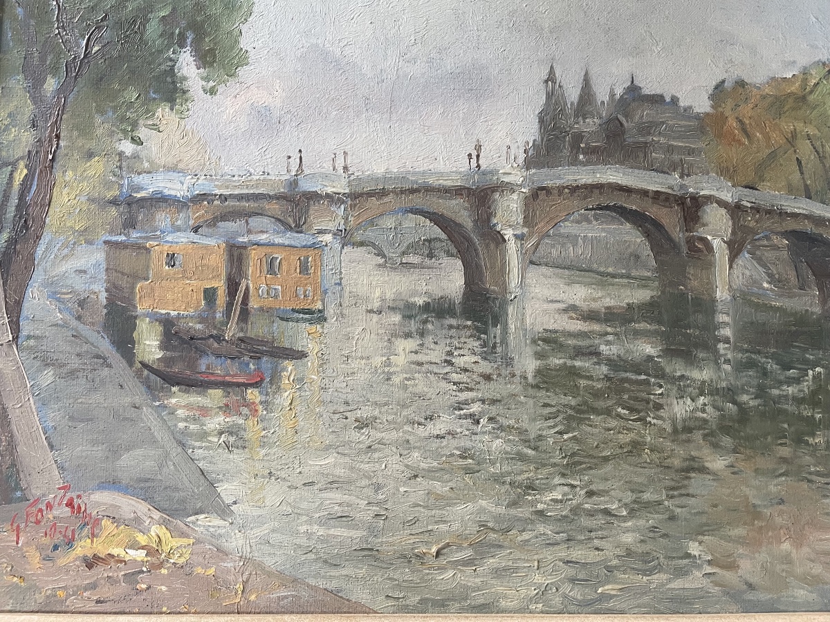 Paris et ses péniches de G.Fontaine -photo-2