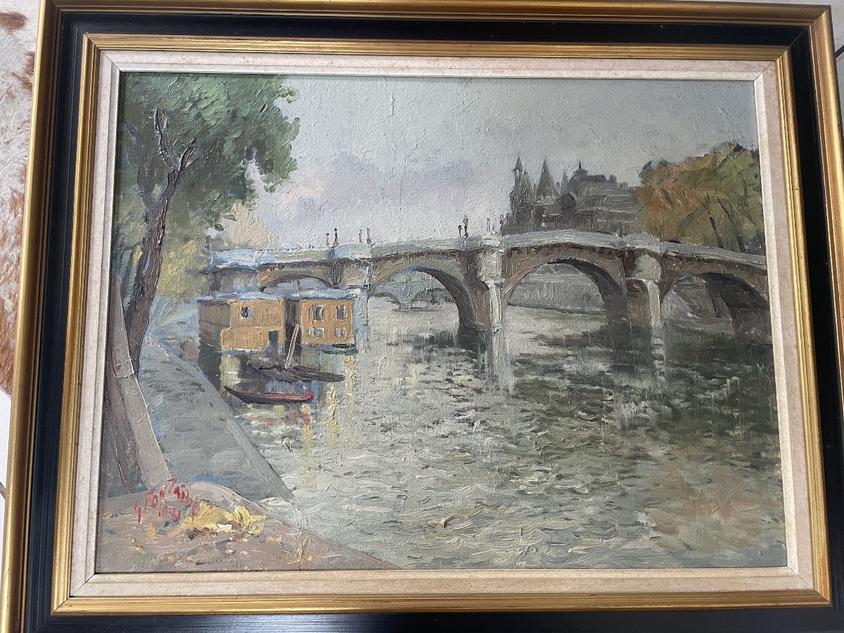 Paris et ses péniches de G.Fontaine -photo-4