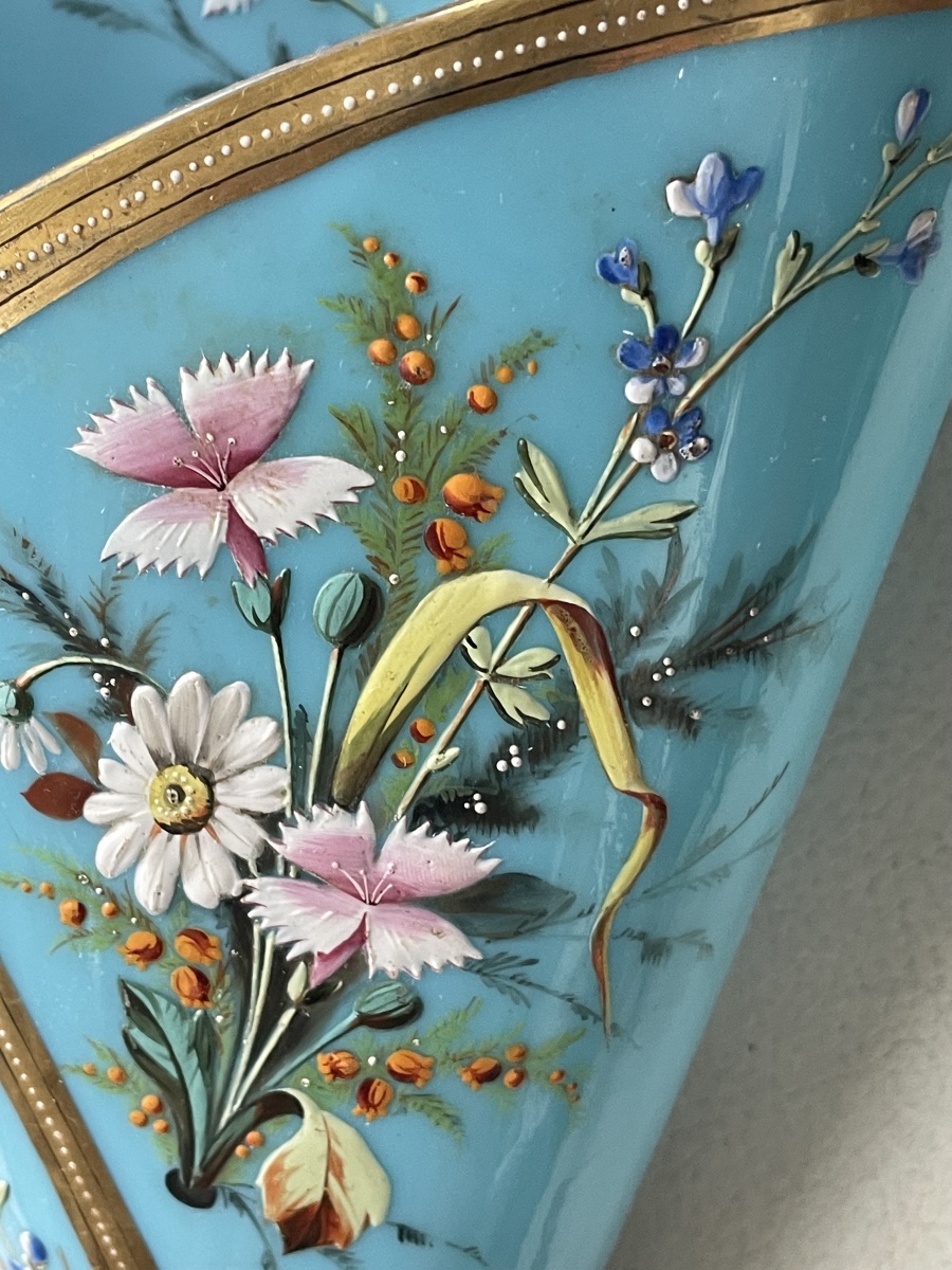 Vase cornet porcelaine -photo-3
