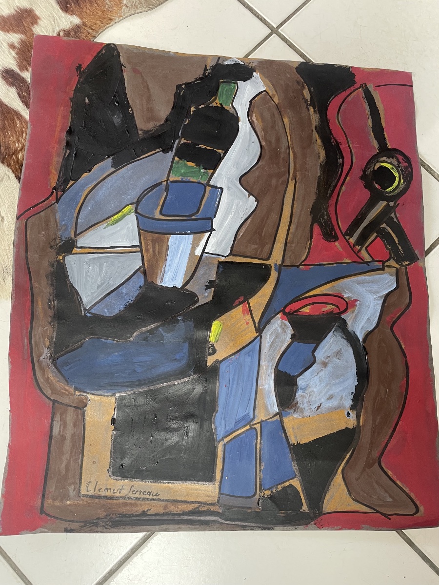 Huile de Clement Serveau -photo-2