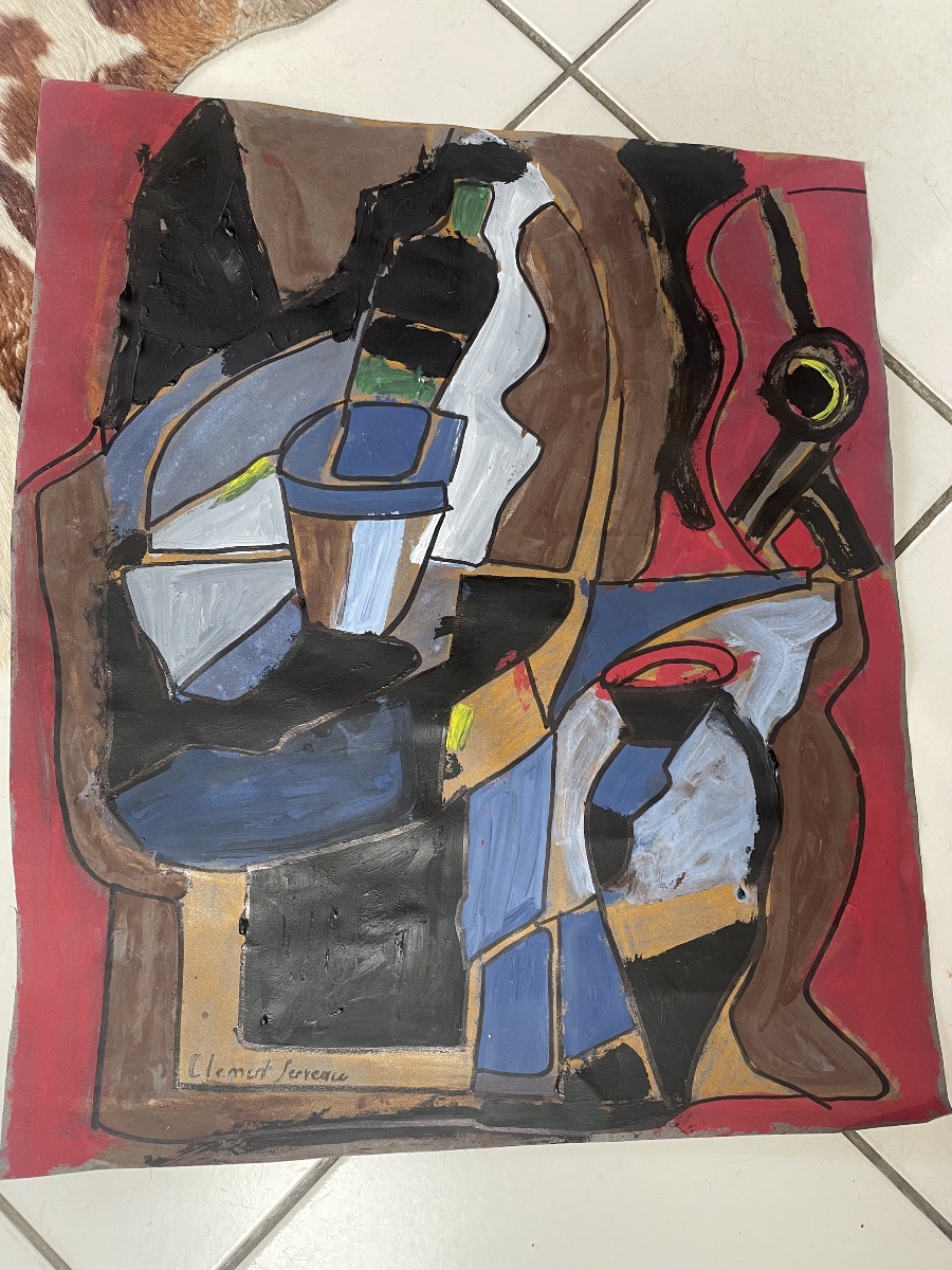 Huile de Clement Serveau -photo-3