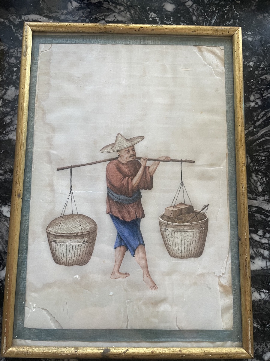 Pair Of Chinese Paintings -photo-2