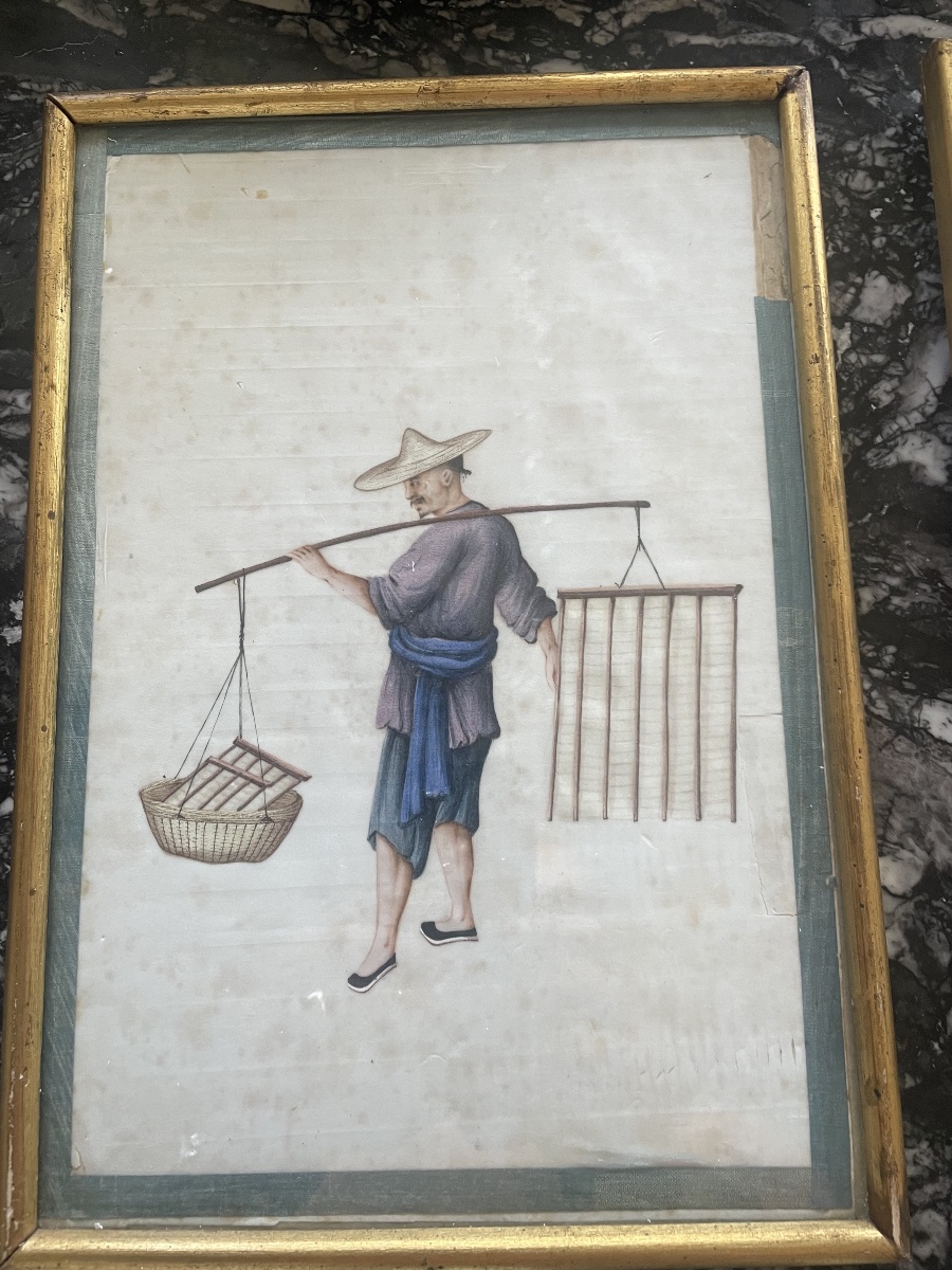 Pair Of Chinese Paintings -photo-3