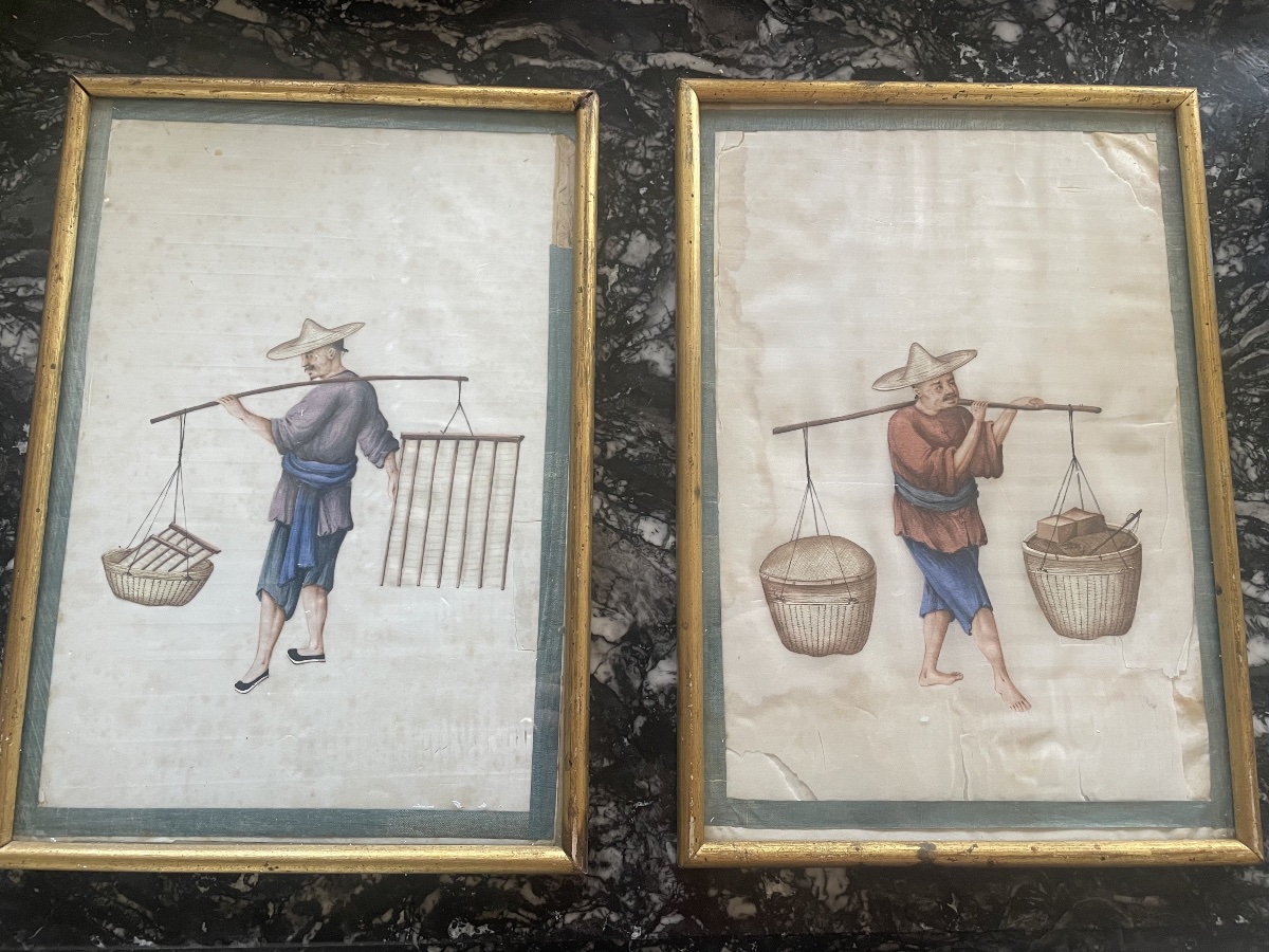 Pair Of Chinese Paintings 
