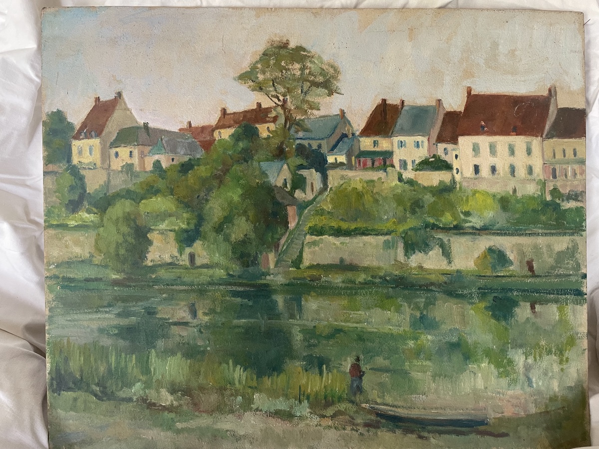 Paysage de La creuse :St Gaultier 