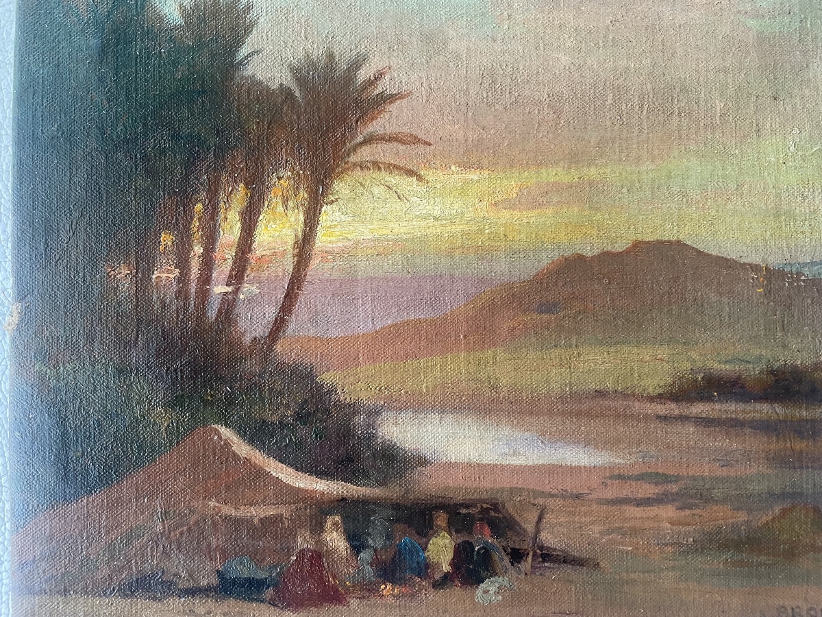 Bivouac au coucher de soleil de Brouard -photo-3