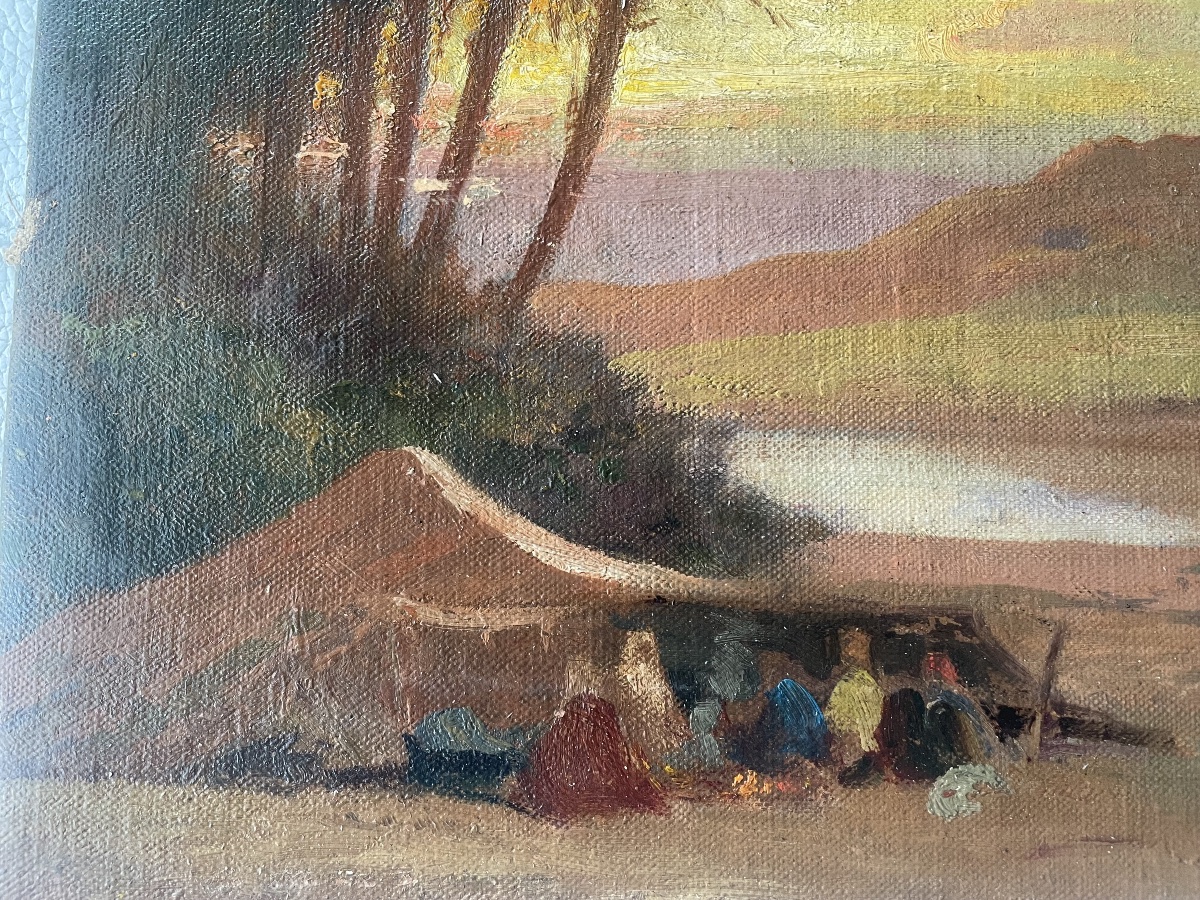 Bivouac au coucher de soleil de Brouard -photo-4