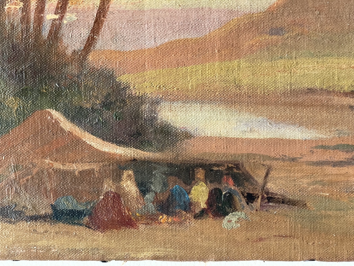 Bivouac au coucher de soleil de Brouard -photo-7