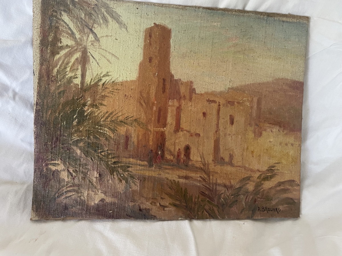 Orientalist Painting: "le Bled" -photo-2
