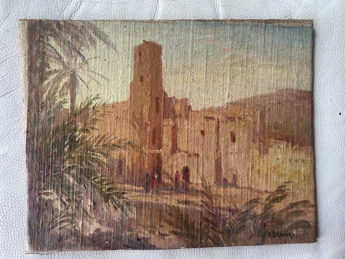 Orientalist Painting: "le Bled" -photo-5