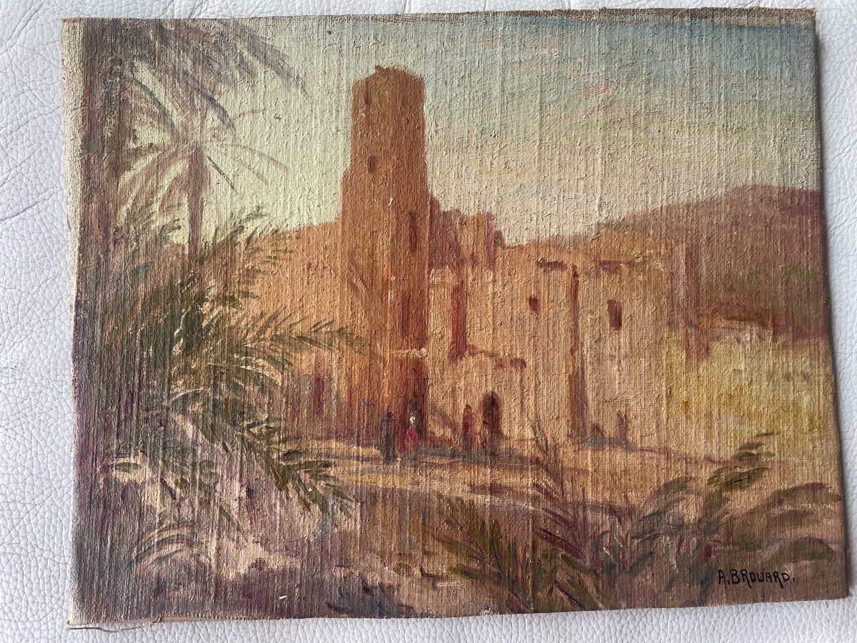 Orientalist Painting: "le Bled" -photo-6