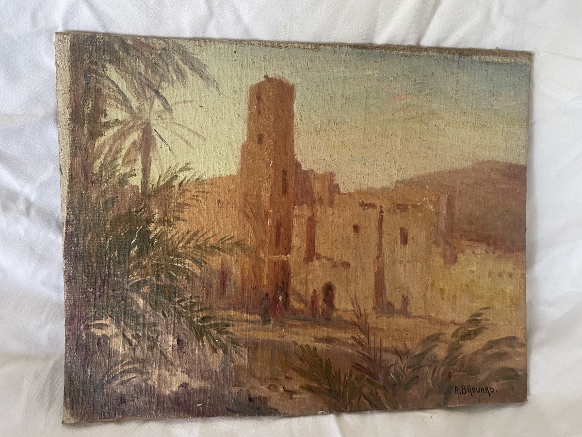 Orientalist Painting: "le Bled" 