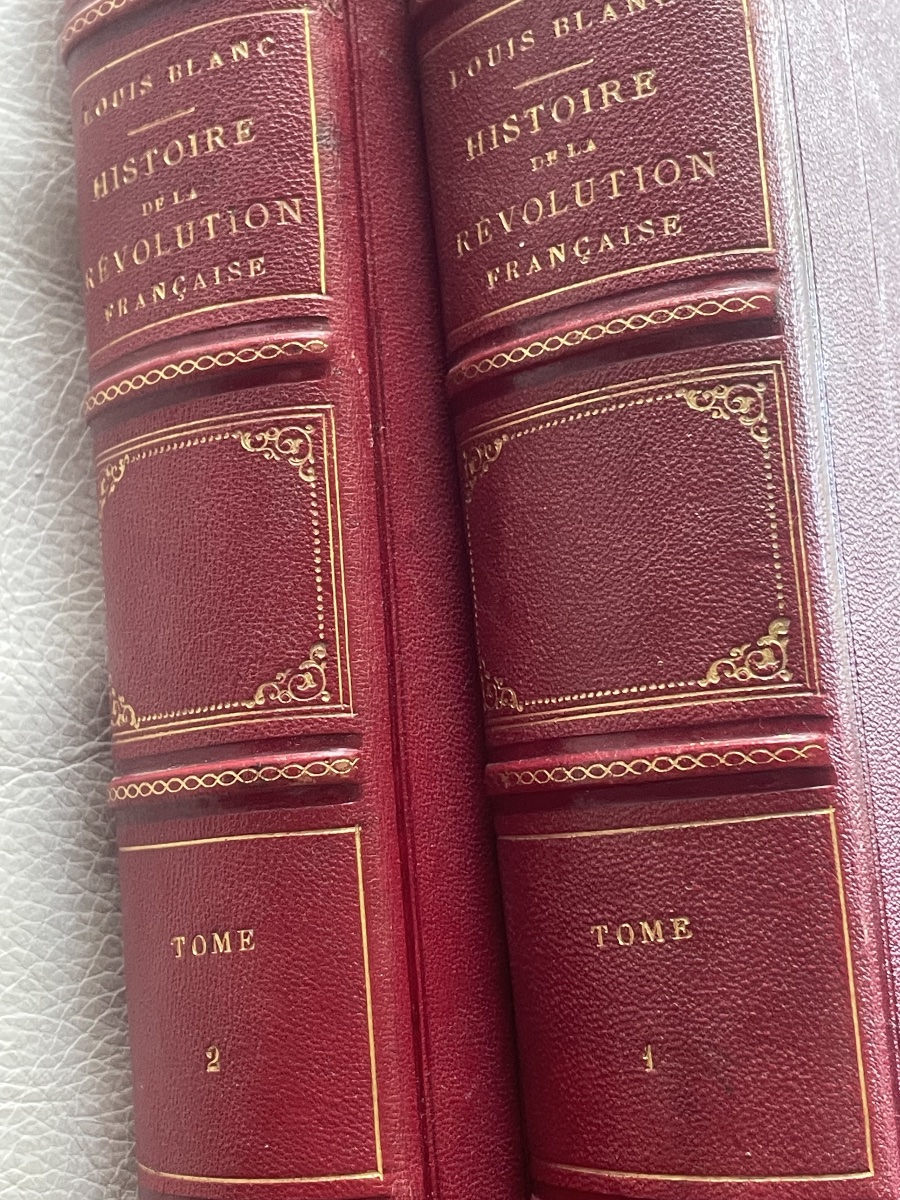 Livres de la révolution francaise de Louis Blanc -photo-1