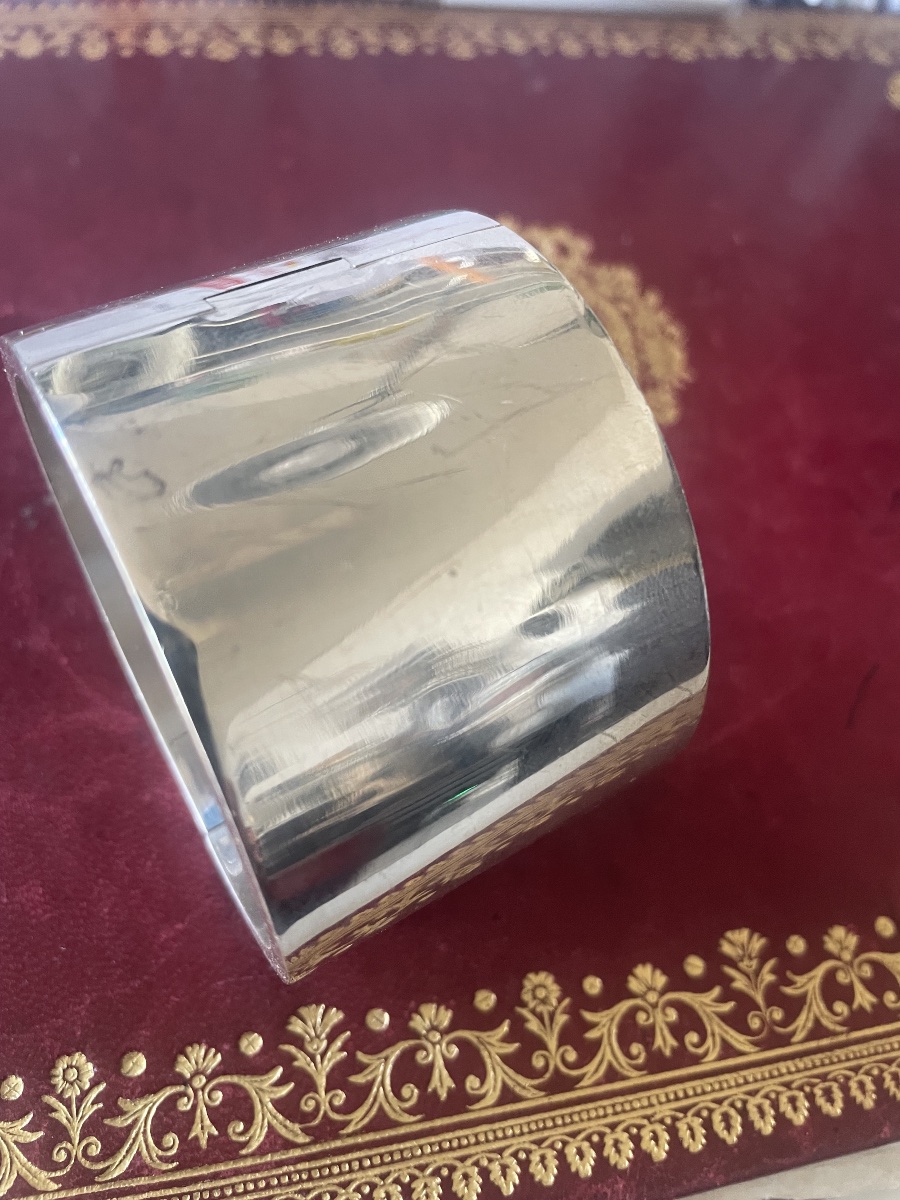 Silver Bangle Bracelet -photo-5