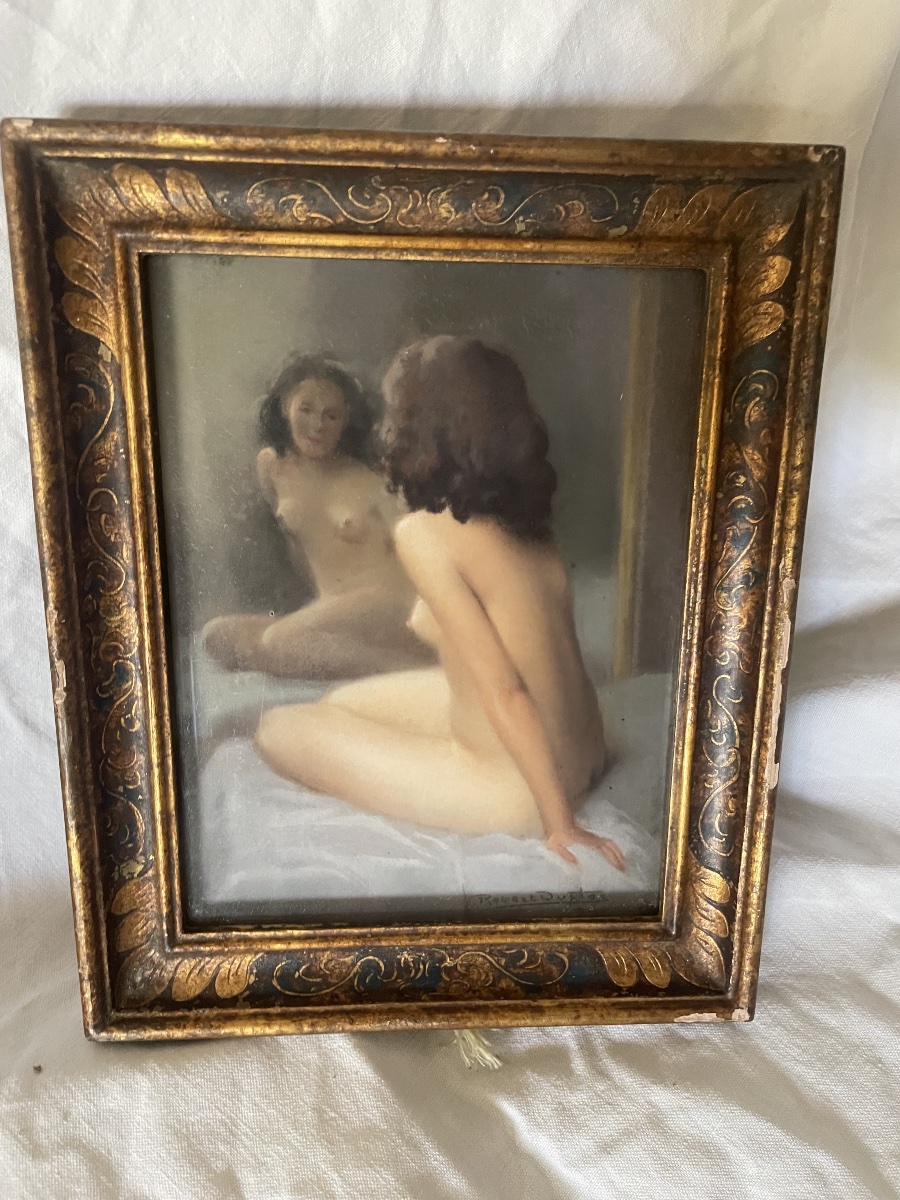 Nue au miroir de Duflos -photo-2