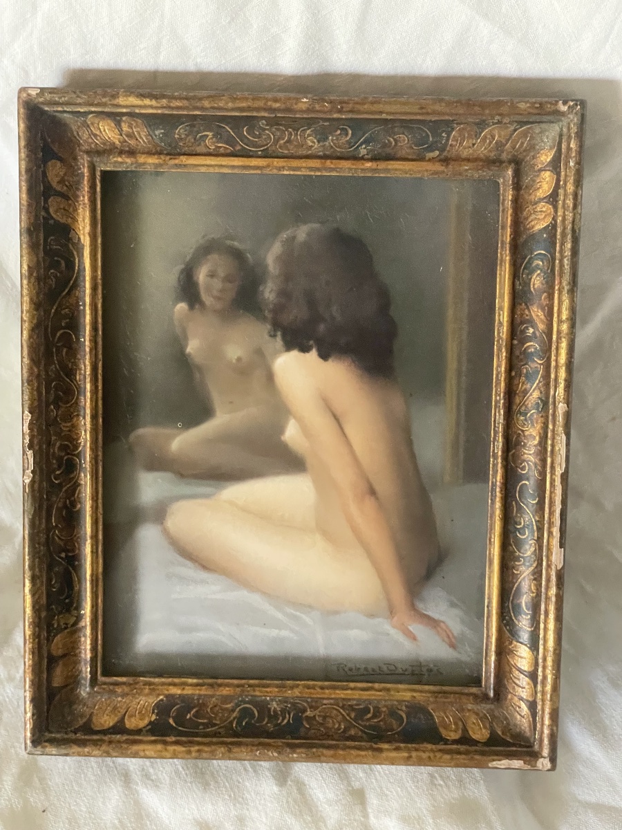 Nue au miroir de Duflos -photo-3