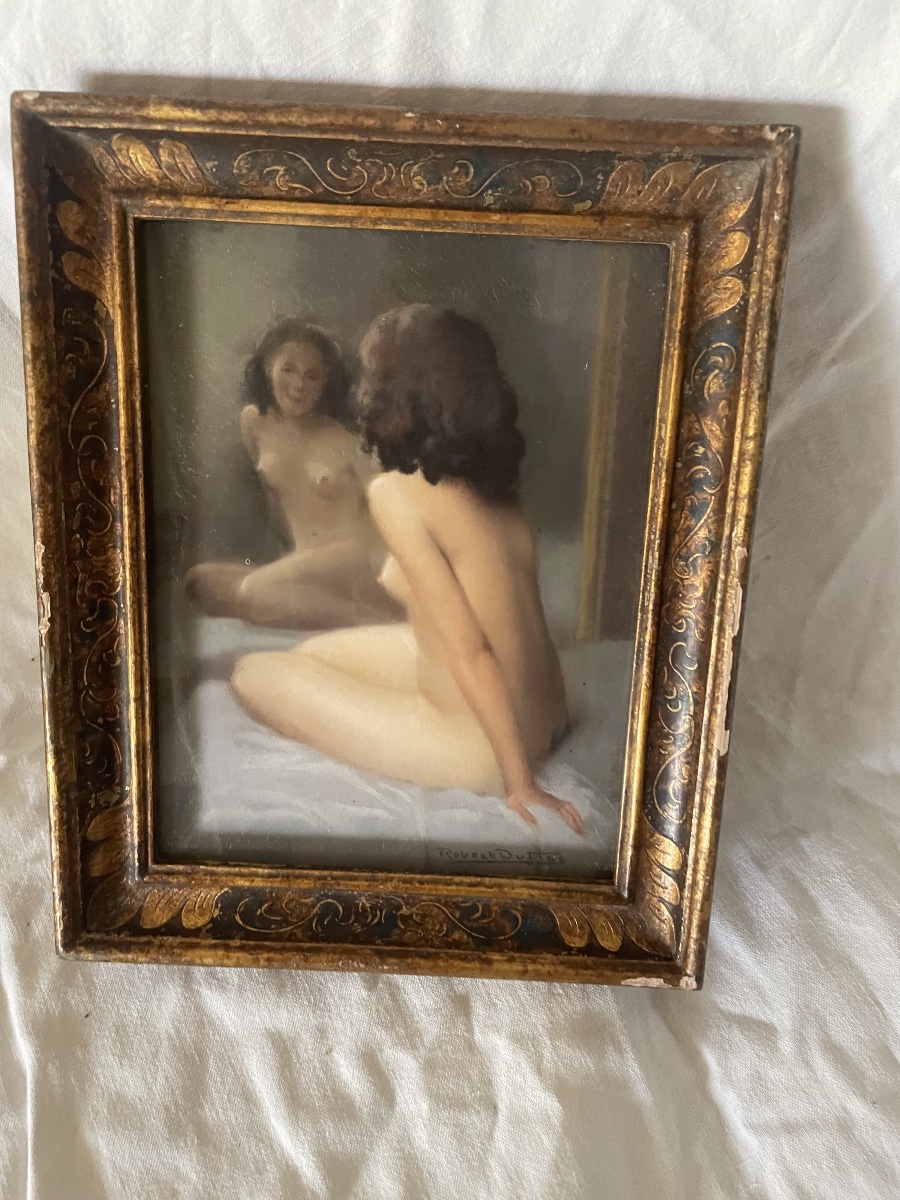 Nue au miroir de Duflos -photo-5