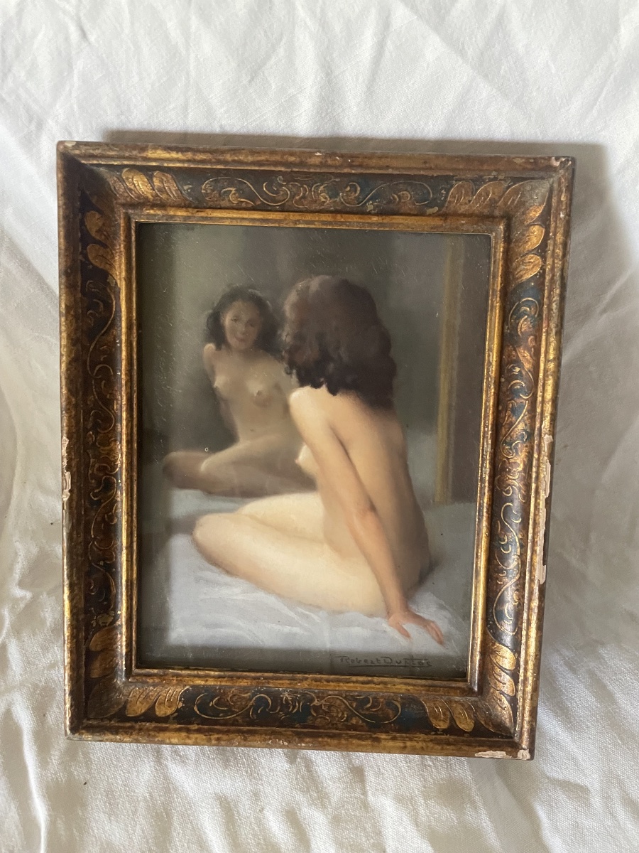 Nue au miroir de Duflos -photo-6