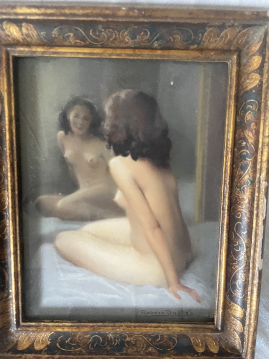 Nue au miroir de Duflos -photo-7