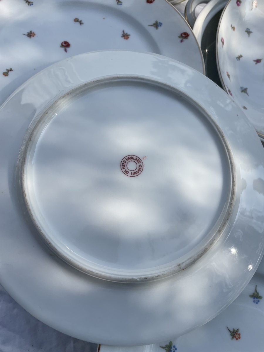 Service de table porcelaine Havilland limoges-photo-2
