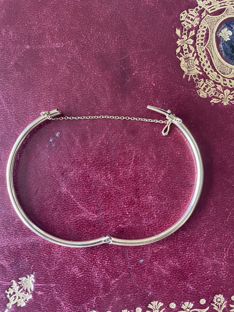 Gold Bangle Bracelet -photo-8
