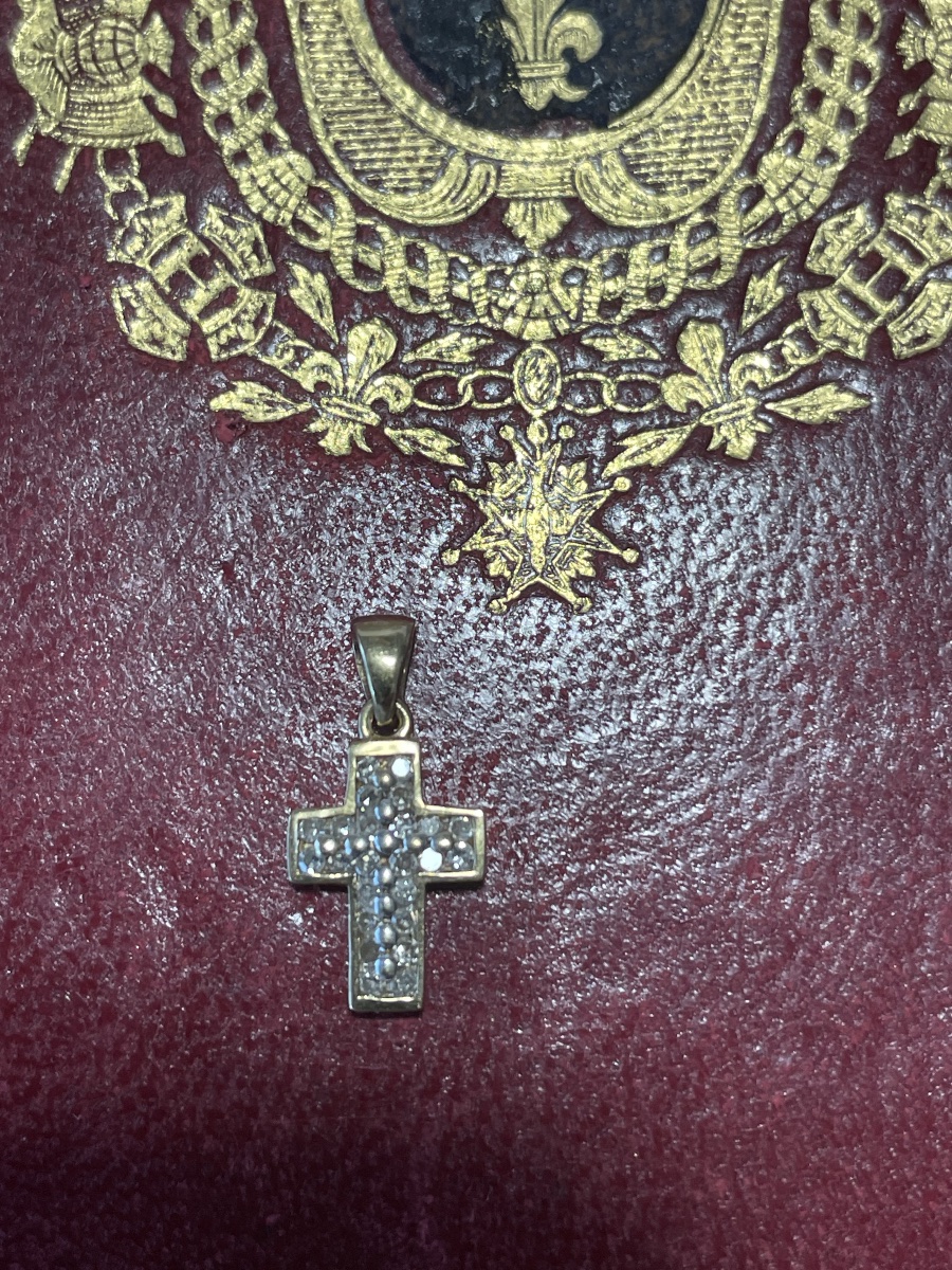 Croix or et diamants -photo-6