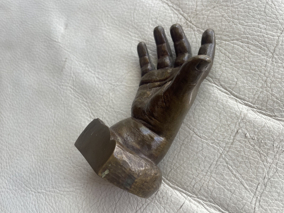 Bronze Child's Hand -photo-4